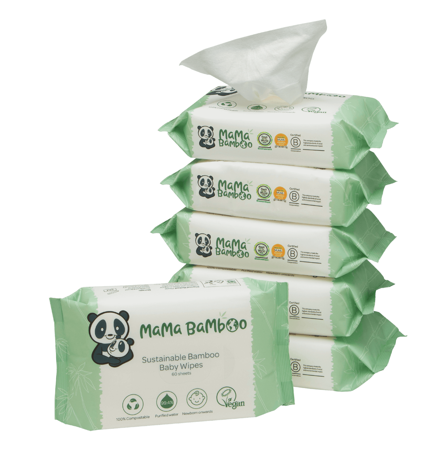 Wholesale Sustainable Bamboo Baby Wipes