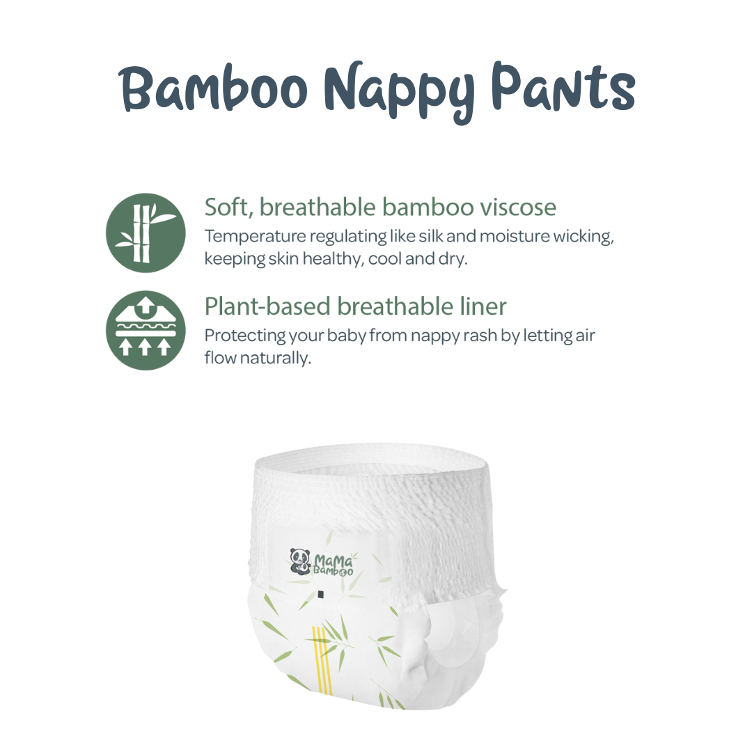 Eco Boom - Biodegradable Pull Up Pants Medium 26s